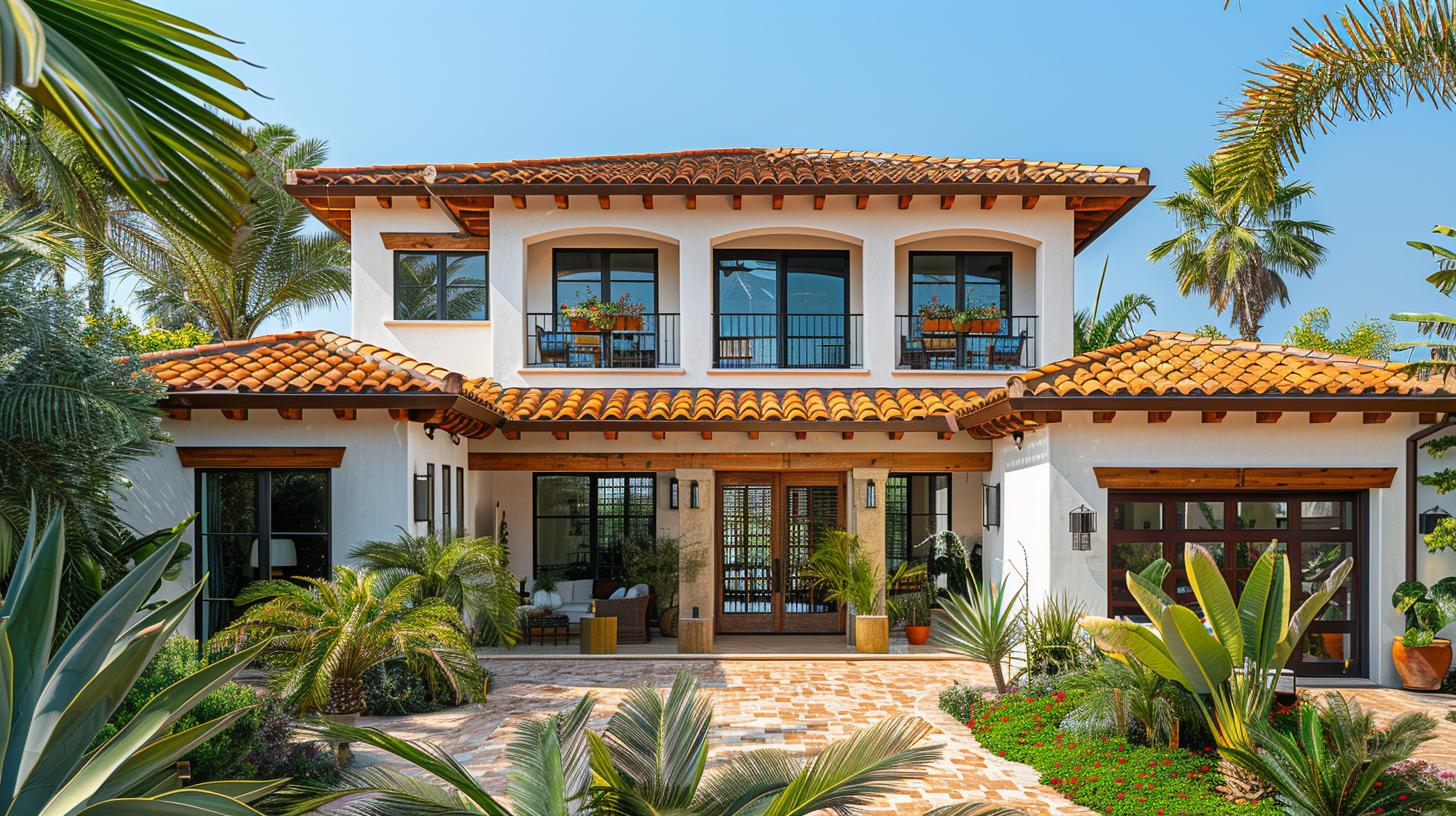 Santa Ana homes with high-quality slate roofing solutions
