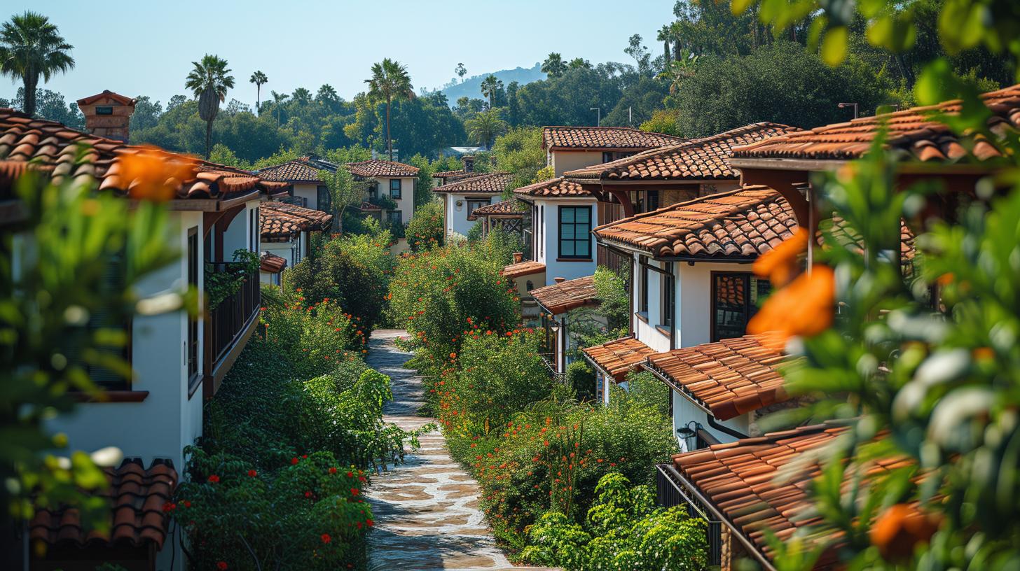 Solar roofing panels installed on a residential home, harnessing sunlight for energy