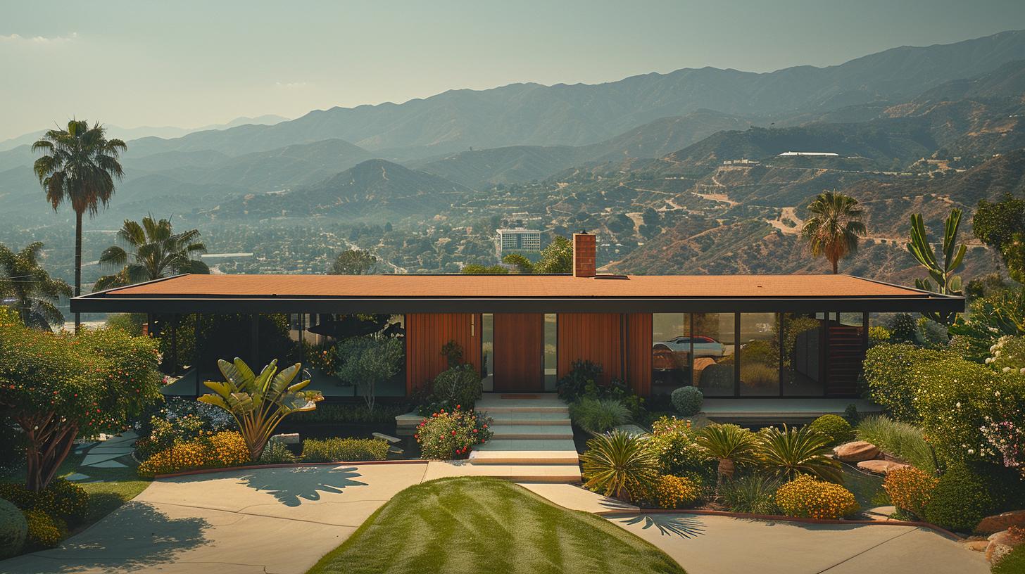 Flat roofs in Garden Grove showcasing modern design and functionality