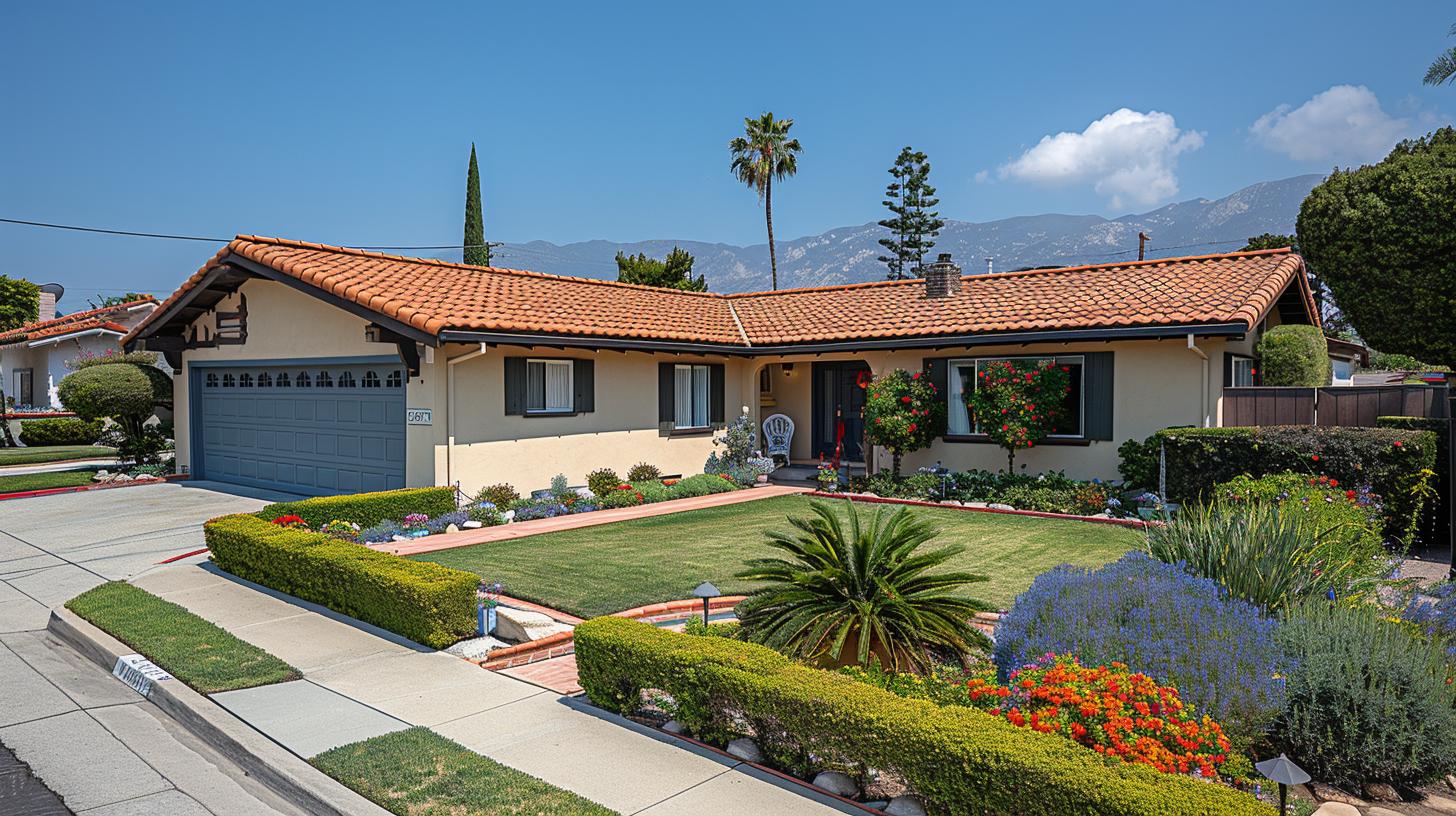 Roof repair Tustin team fixing a residential roof