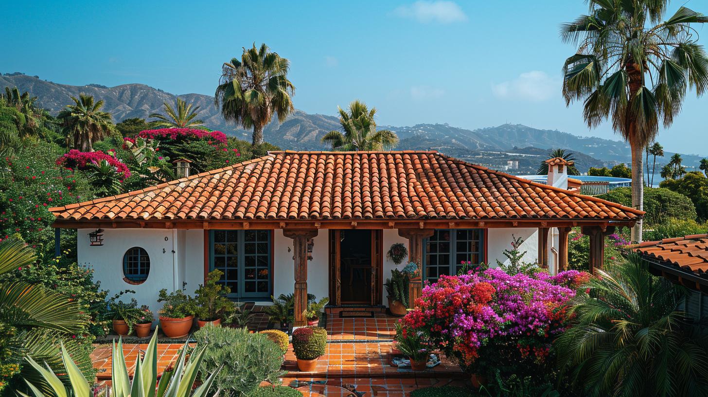 Roof repair Tustin expert fixing shingles on a residential roof